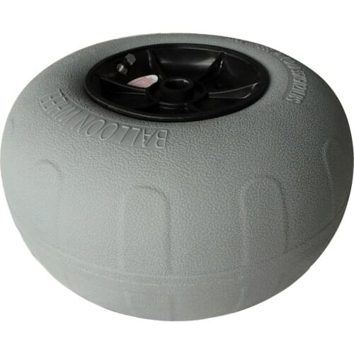 Kayak 12-Inch Pu Inflatable Beach Wheel Canoeing Trailer Dedicated Beach Wheel Tire Y05010