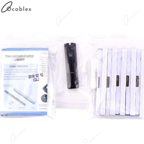 L925BP Drop Cable FTTH Fiber Optic Mechanical Splice Fiber Optic Mechanical Splicer