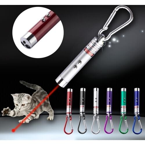 Laser sight tactical pen 5MW3 with 1 red laser pointer and white LED childrens game cat toy laser 3 light flashlight green lase