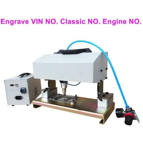 Best price Dot peen marking machine for Chassis /VIN number High quality CNC Portable Dot peen marking machine for sale 18090