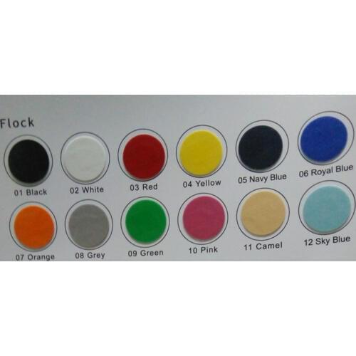 Newest Flocking Heat Transfer Vinyl Film Vinyl Cutter DIY T-shirts 14 Colors for Choosing