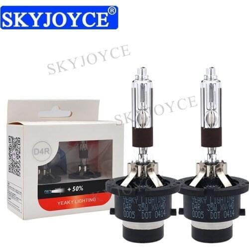 SKYJOYCE Original 35W Yeaky D2S D4S HID Bulb light Kit 12V 35W 4500K 5500K 6500K D2R D4R Yeaky HID Bulb For 35W Yeaky HID Kit