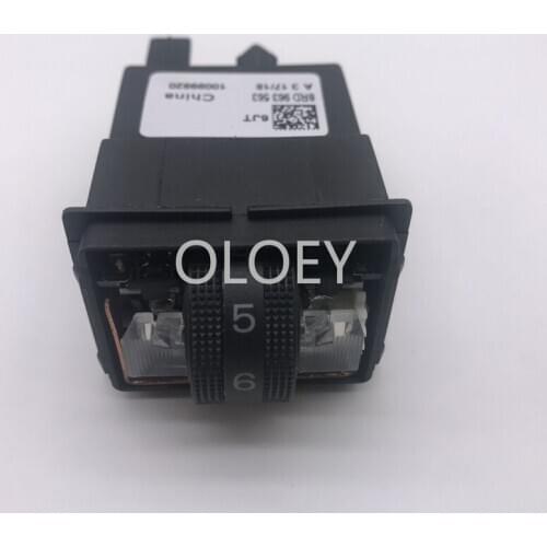 Front and rear seat heating, seat temperature adjustment 8RD 963 563 for Audi A4L A6L Q5