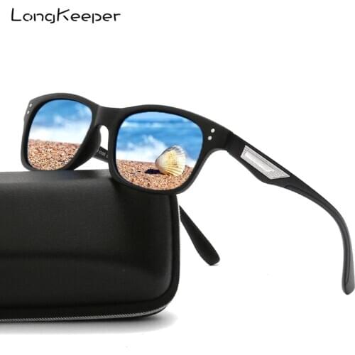 Retro Polarized Sunglasses Men Classic Brand Designer Driving Sun Glasses Male Balck Frame Sunglass UV400 Shades gafas de sol