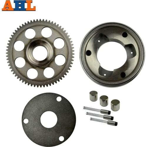 Motorcycle One Way Starter Clutch Assy Flywheel Beads Bearing Roller For Suzuki GN250 GN TU GZ 250 GN250E GZ250 Marauder TU250
