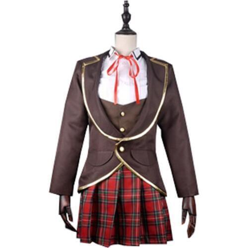 2017 RWBY Ruby Weiss blake yang school uniform Cosplay Costume custom any size