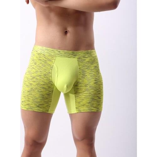 Men 's Sports Boxer Shorts Fashion Modal Underpants Loose Wear-Resistant Pants Sweat Absorbing Breathable Comfortable Underwear