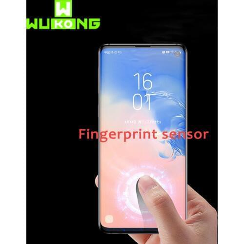 UV Full Glue Screen Protector For Samsung S10 S10e Tempered Glass Full Cover UV Light Liquid Fingerprint Sensor For Samsung S10P