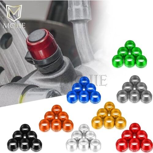 Motorcycle Universal Billet Bleed Valve Cover Kit For Honda XADV 300 750 1000 ADV150 VTX1300 VTX1800 X11 X4 XL600 CLICK 125 150