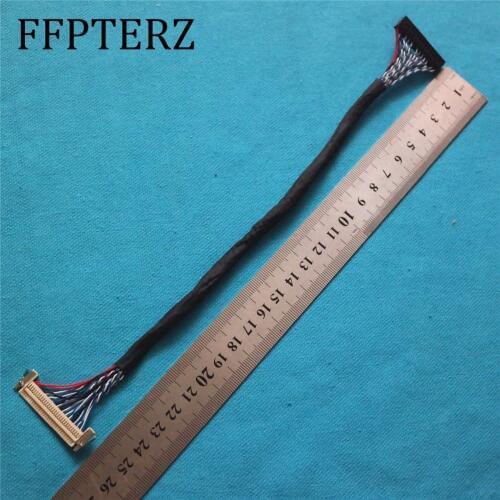 FIX-30-S8 Universal LVDS Cable FIX 30Pin 2ch 8 bit w/ lock for 17''-26'' LCD Controller Panel Monitor