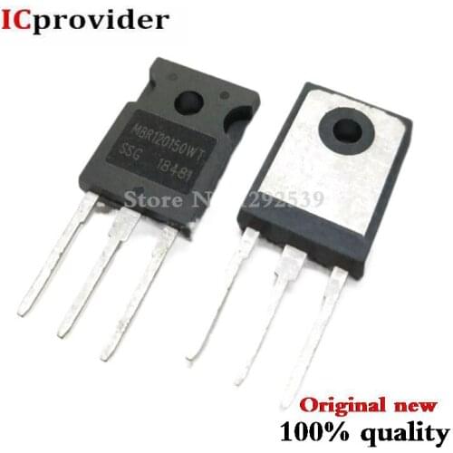 10pcs/lot MBR120150WT MBR120150 150V TO-247 IC best quality
