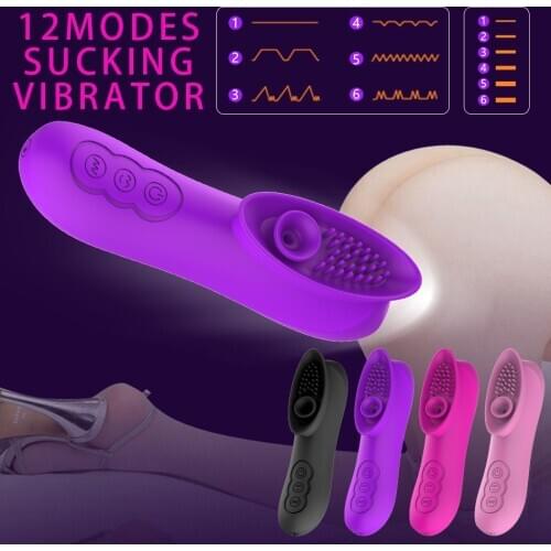 12 Modes Sucking Vibrator Sex Toys for Woman Clitoris Stimulator Female Masturbator Sex Machine Erotic Products Adult Goods Shop