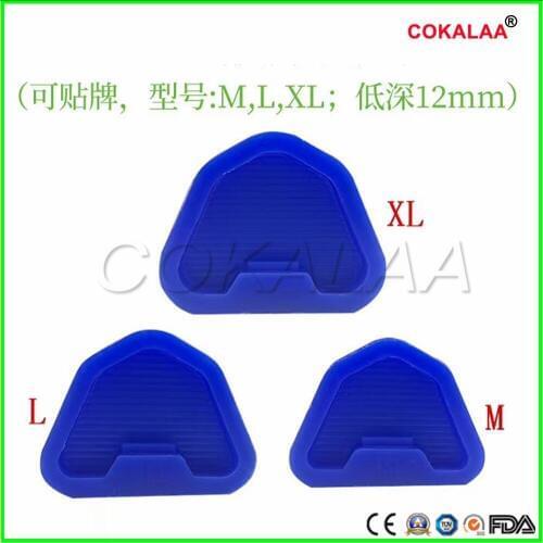 3 PCS Dental Lab Silicone Rubber Base Moulds Plaster Gypsum Carving Model Former Base Molds Dental Material
