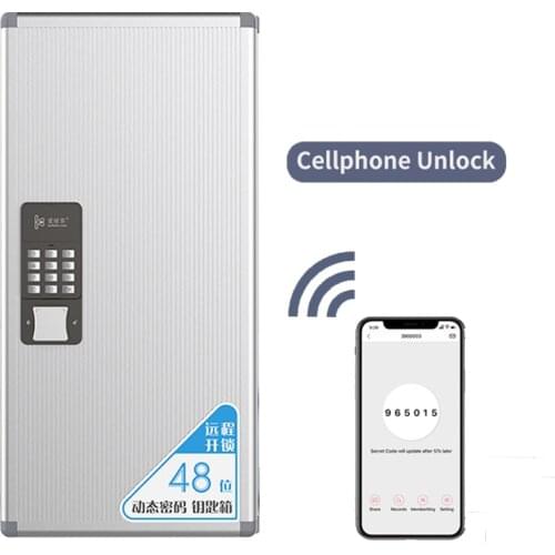 Airbnk Smart Home Control SmartphoneUnlock 24/32/48 Solt Key Management Cabinet Key Box Wall Mount For Office Key Holder Box