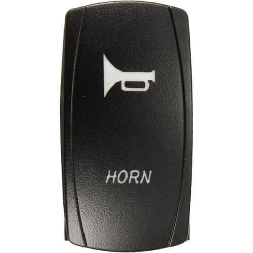 Promotion! Momentary Car Boat Marine LED Light Horn Bell Laser Rocker Switch 12V 24V blue