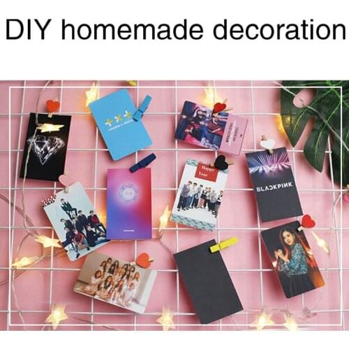 100PCS KPOP Album The Collection HD Photo Card PVC Cards Self Made LOMO Card Photocard For Fans Collection