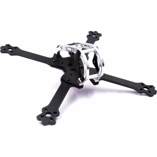 Alfa-LX5 5inch 3K Carbon Fiber Racing True X Frame 220mm 4mm wing arms Thickness for DIY FPV Cross Racing drone