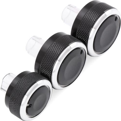 VCiiC Car parts air conditioning knobs aluminum car accessories For Volkswagen VW jetta MK5 passat B6 For Skoda Octavia a5