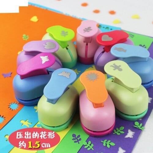 Free Shipping children easy DIY toys medium size embossing machine printing machine pressure figure 6pcs per set