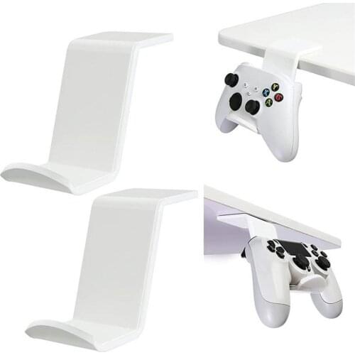 2PCS Headphone Holder For Xbox ONE For PS4 For PS5 Game Handle Holder Under The Table Desktop Controller Bracket Dropshipping