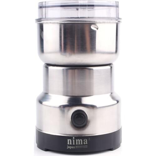 Electric Stainless Steel Coffee Bean Grinder Home Grinding Milling Machine 220V EU Plug Coffee Accessories Kitchenware