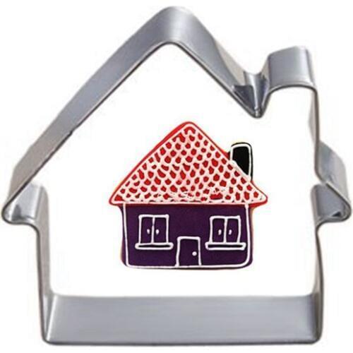 Gingerbread House Cookie Tools Cutter Mould Biscuit Press Icing Set Stamp Egg Molds For Plaster Kitchen Accessories Mold Fondant