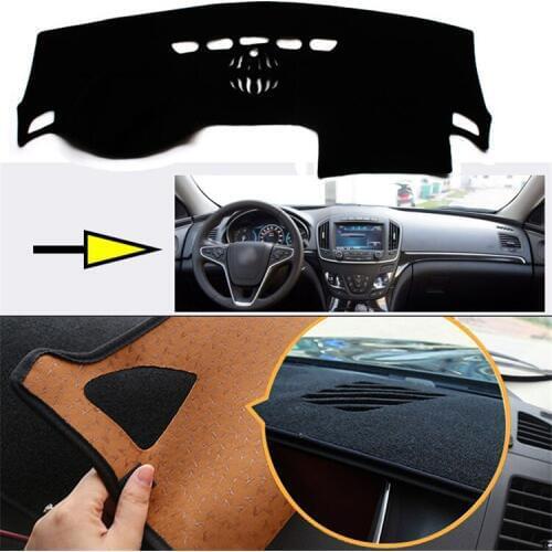 Interior Dashboard Carpet Photophobism Protective Pad Mat For Buick Regal 2014-2015