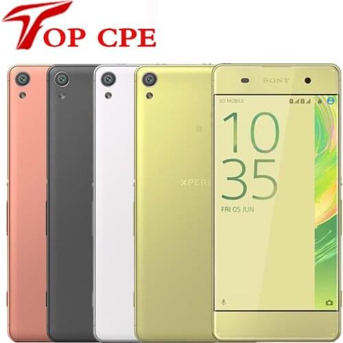 Original Sony Xperia XA Unlocked 2GB RAM 16GB ROM 5.0 Inch Android Octa-core 13MP Camera Single/Dual Sim WIFI 1080P Mobile Phone