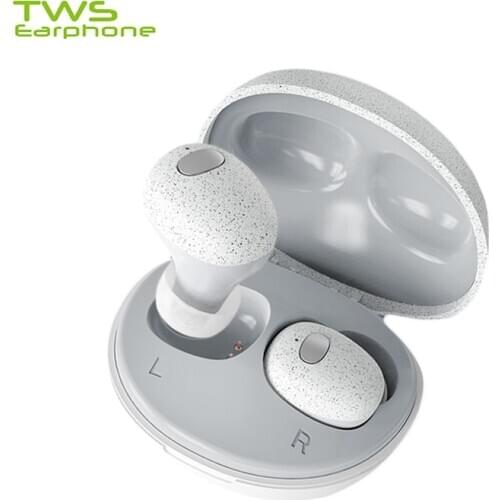 TWSearphone T2 True Wireless Earphone Noise Reduction Headphone IPX7 Waterproof Bluetooth 5.0 Earbuds With Mic Headset VS QCY