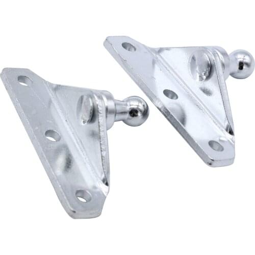 10mm Universal Gas Spring Lift Support Strut Silver Witch Screws Ball Stud Brackets ,for 10 mm Steel, New Shocks Spring Prop