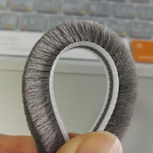 Felt Draught Excluder Wool Pile Seals Weatherstrip Sliding Window Door Brush Seal Waterproof 7x8mm 2.78m 7x12mm 97cm Gray