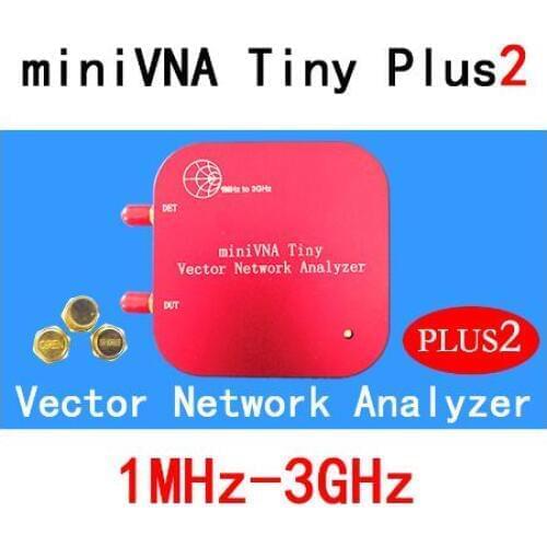 1M-3GHz Vector Network Analyzer miniVNA Tiny Plus2 VHF/UHF/NFC/RFID RF Antenna Analyzer Signal Generator SWR/S-Parameter/Smith