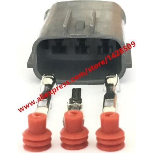 10 Sets 3 Pin DL 090 Male Waterproof Cable Connector For Nissan Mazda RX8 Ignition Coil 6195-0012 Sumitomo