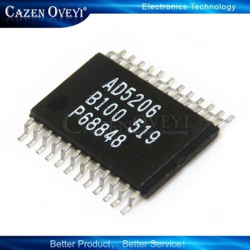 1piece AD5206BRUZ10 AD5206B100 AD5206BRU10 AD5206B10 AD5206-B10 AD5206 TSSOP-24 In Stock