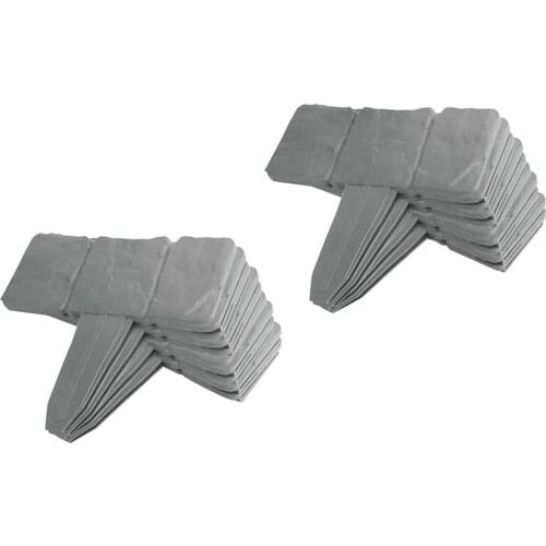 10pcs Lawn Plant Garden Border Flower Bed Edging Fence Stone Trim Grass Edging DIY Walkways Palisade