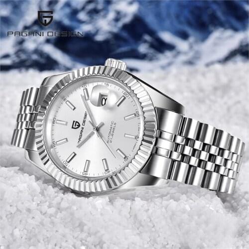 2021 Pagani Design Top Brand Men Machinery Business Watch Sapphire Glass Waterproof Stainless Steel Automatic Watch Reloj Hombre