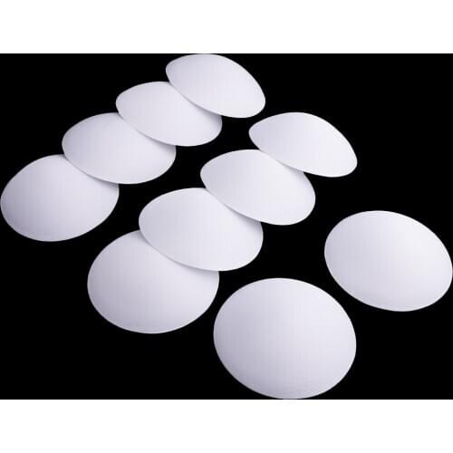 5 Pairs White/ Removable Push-Up Bra Pads Insert Women Swimwear Enhancer