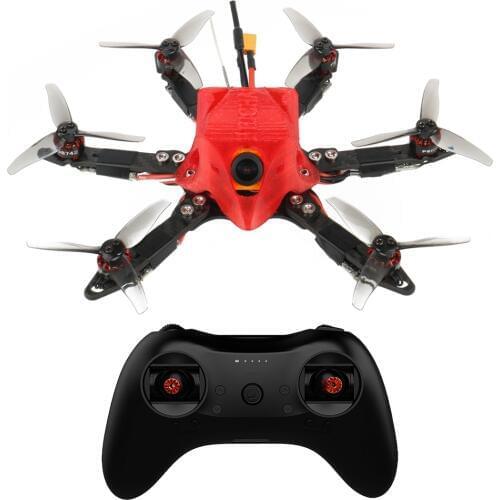 FEICHAO 175mm Six-Axle Mini Airframe DIY FPV Racing Drone with 1/1.8" 1200TVL 2.1mm+ND filter FPV Goggles T8S/FS-i6 FS I6 TX