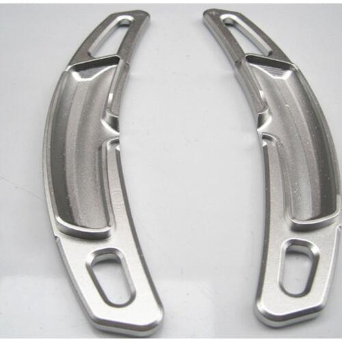 New 2pcs Aluminium Steering Wheel Shift Paddle For 911 997 996 Car Stickers Trim Accessories high quality