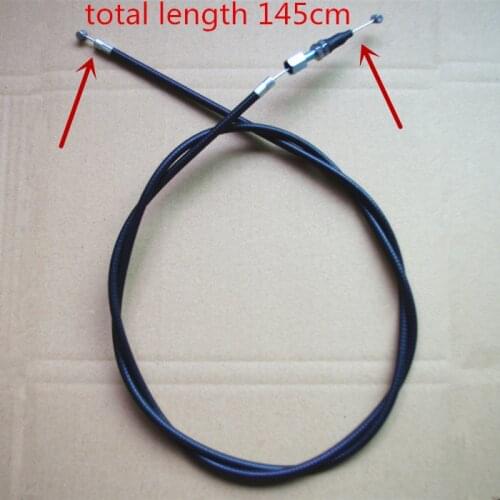 Throttle cable length 145cm for Honda GXV160 vertical shaft 5.5HP accelerator cable HRJ196 216 DL196 SUPOW SP196 lawn mower