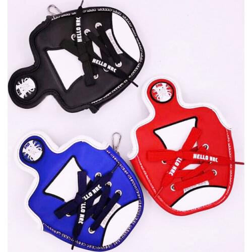 Golf Putter Cover Magnetic Closure PU Leather lovely shoes Golf Putter Headcover golf accessory