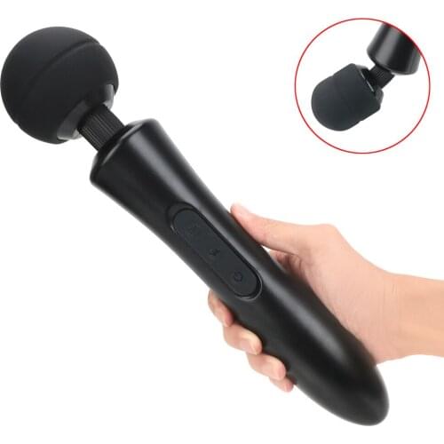 Sex Toys for Women 20 Frequency 8 Speed Body Massage Vibrator Huge Head AV Rod Powerful Magic Wand Vibrator