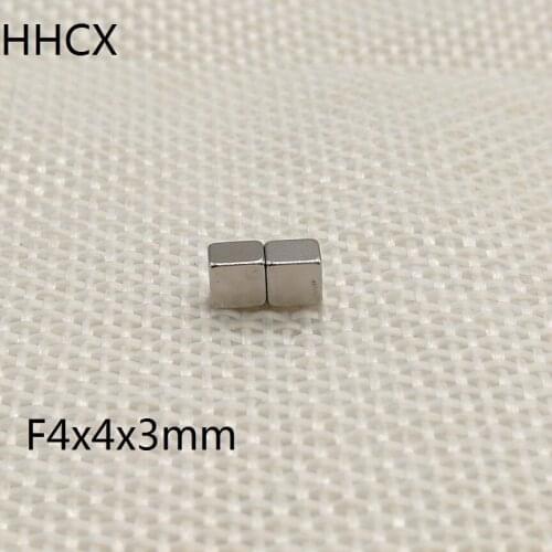 10 20 50 100 200PCS/LOT Magnet 4x4x3 N35 Magnet 4*4*3 Magnets