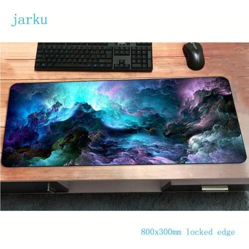 Cloud Artistic mouse pad gamer present mousepad rubber desk mat 700x400x4mm gaming accessories Birthday keyboard mat oversized