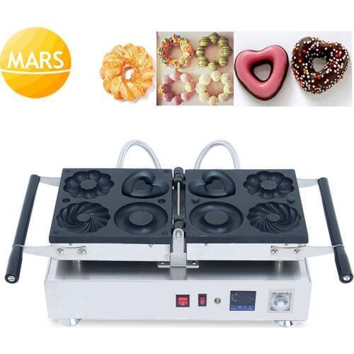 Industrial Mini Donut Making Machine Eggs Cake Baking Donuts Maker Electric 220V 110V Pancake Doughnut Makers