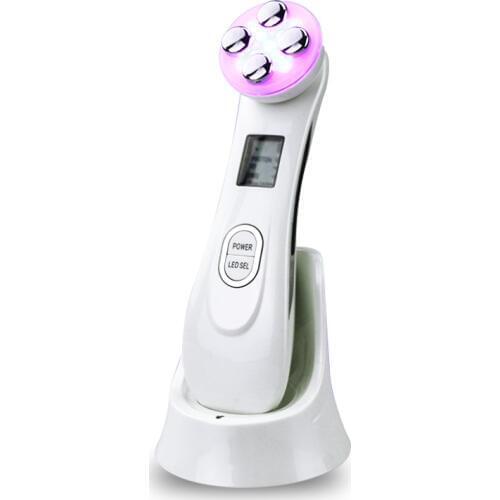 RF&EMS Beauty Instrument Electrical Muscle Stimulation LED Photon Face Skin Rejuvenation Remover Wrinkle Free Shipping