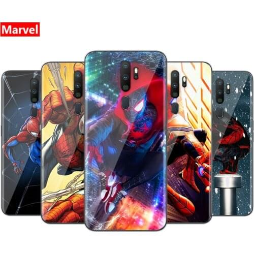 Marvel Avengers Super Hero Spider-Man For OPPO Realme 7i 7 Global 6 6S 6i 5 5S 5i 3 3i 2 Narzo 10 20 Pro TPU Silicone Phone Case