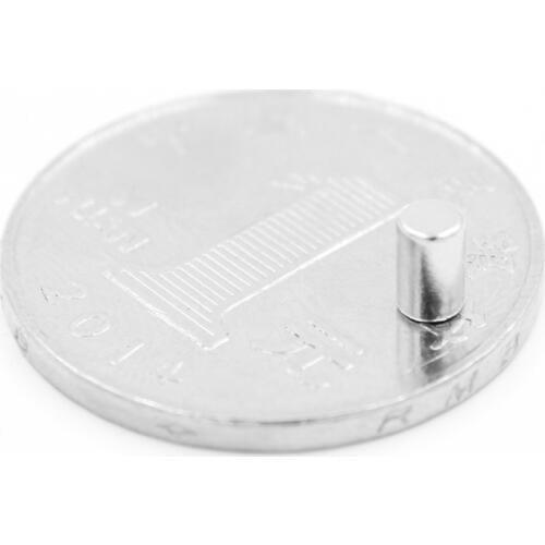 1000pcs Neodymium N35 Dia 3mm X 5mm Strong Magnets Tiny Disc NdFeB Rare Earth For Crafts Models Fridge Sticking magnet 3x5mm