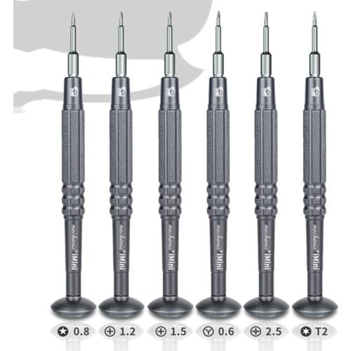 MECHANIC IMini Super Hard Magnetic Screwdriver For IPHONE IPAD Clocks Watches Teardown Opening Repair Tools Alloy Screwdriver