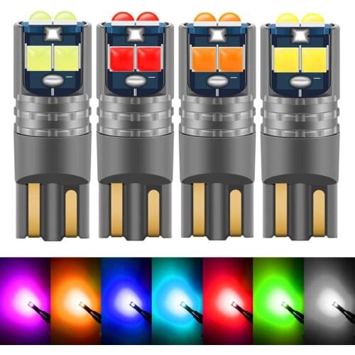 2pcs T10 LED Canbus Error Free W5W led Lamp Auto Interior Clearance Parking Lights For Toyota Corolla Avensis Yaris Rav4 Auris